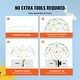 preview thumbnail 12 of 12, Climbing Dome,Jungle Gym Supports 750LBS and Easy Assembly, 12FT Geometric Dome Climber Play Center for Kids 3 to 10 Years Old