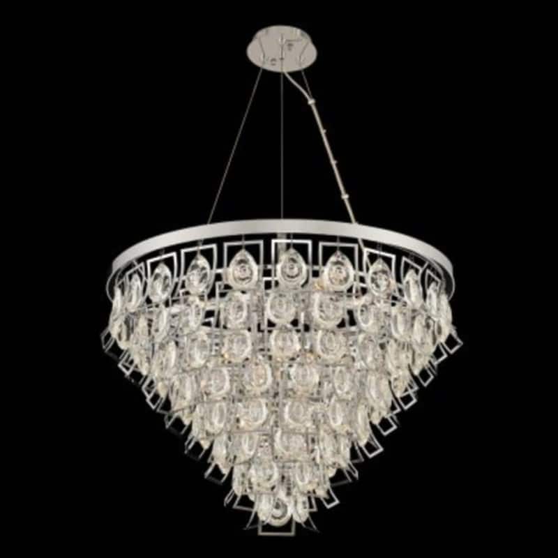 Allegri Carmella 9 Light 27" Wide Chandelier