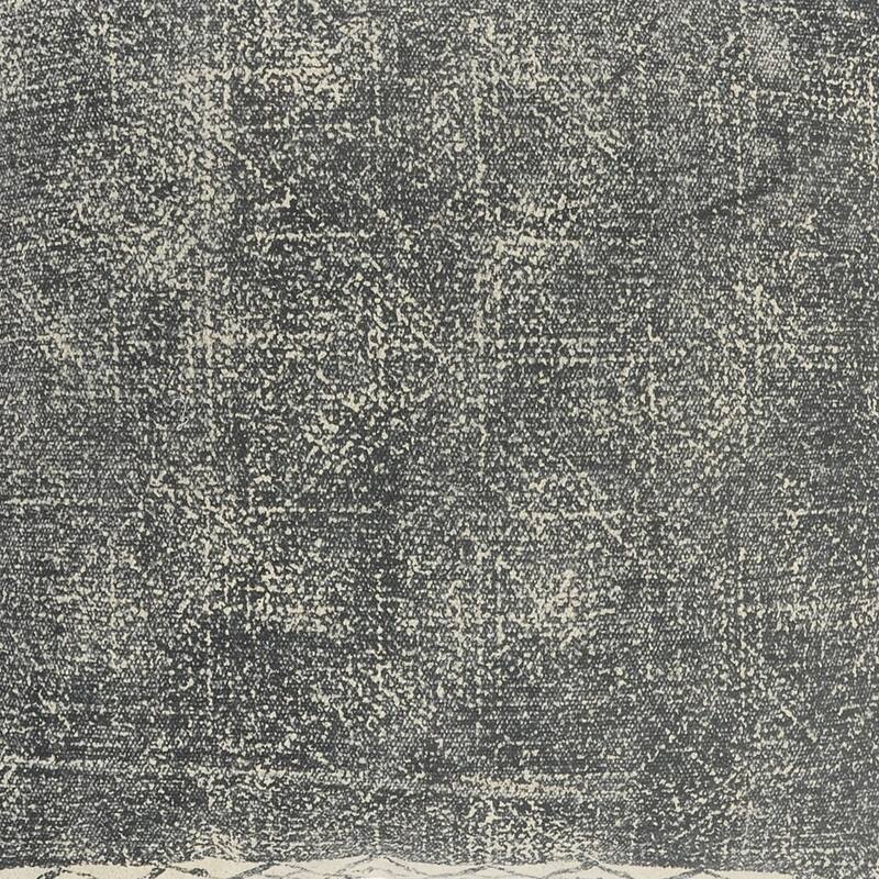 Handwoven Geometric Bordered Square Throw Pillow - 20" - Gray and Beige