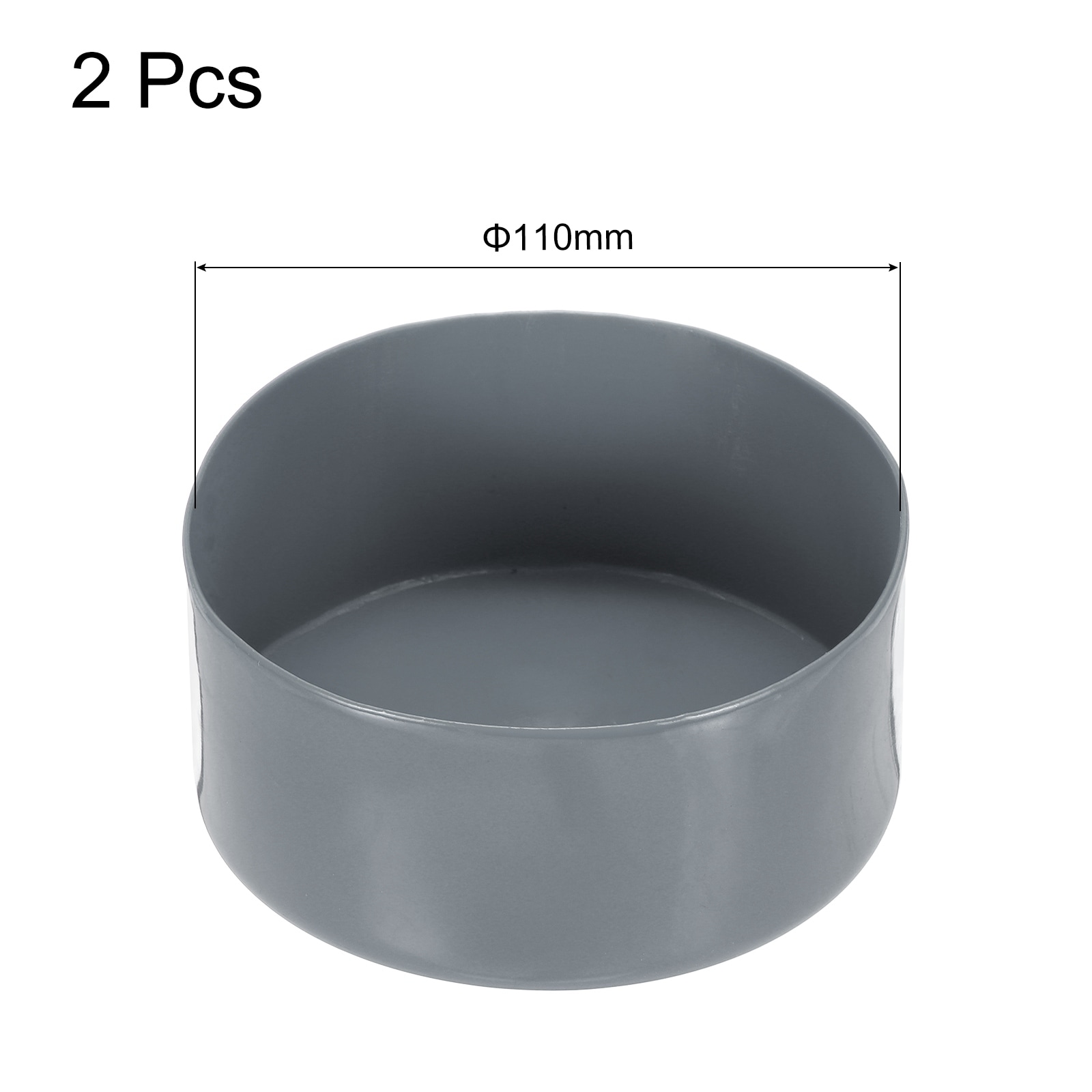 Rubber End Caps Vinyl Round Tube Bolt Cap Plug Cover Screw Thread Protectors