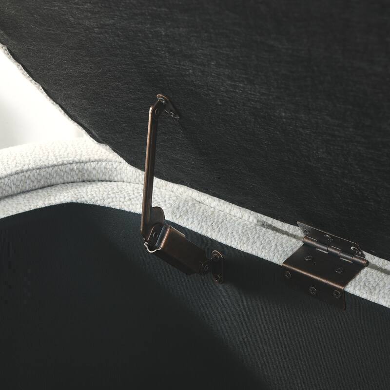 Stylish Entryway Footrest Seat End of Bed Stool Decorative Stool, Storage Bench Window Stool with Flipping Lid