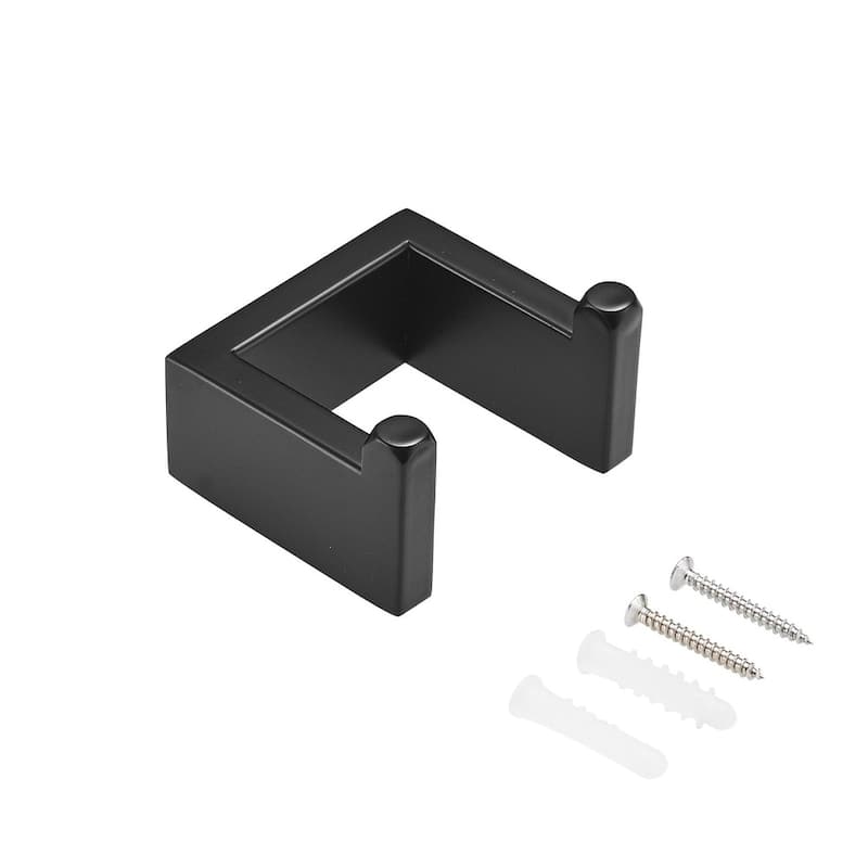 Bath Towel Holder Double Towel Hook Hand Rack for Bathroon Wall