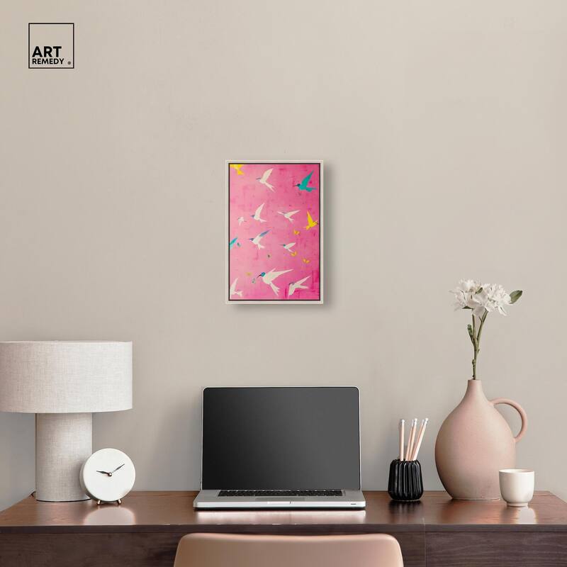 Soaring Sorbet Canvas by Art Remedy