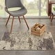 preview thumbnail 108 of 144, Nourison Modern Abstract Sublime Area Rug 2'2" x 3'9" - Ivory/Grey - Runner/Rectangle