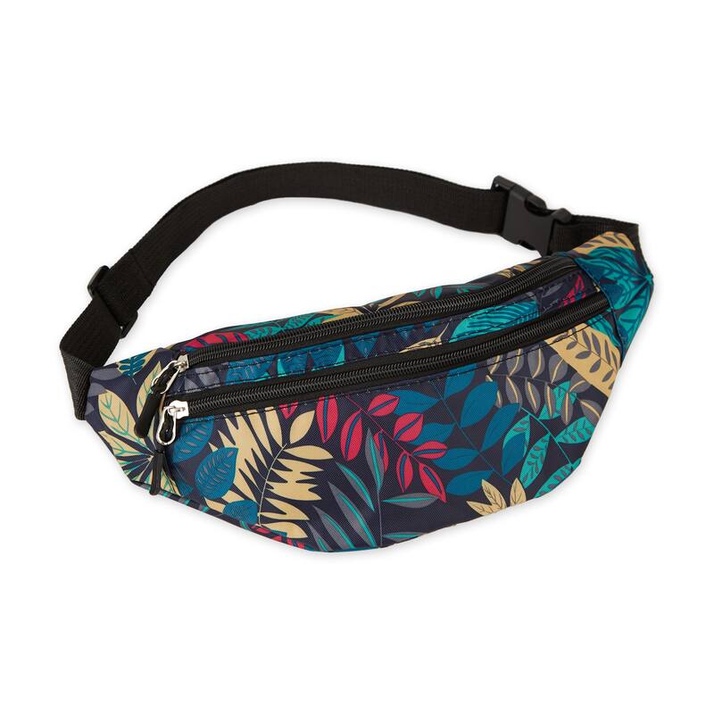 Fanny Pack - Tropical Red - Blue