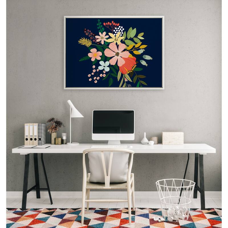 Carson Carrington C Framed Canvas