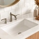 preview thumbnail 13 of 29, Karran Woodburn Widespread Three-Hole 2-Handle Bathroom Faucet with Matching Pop-Up Drain