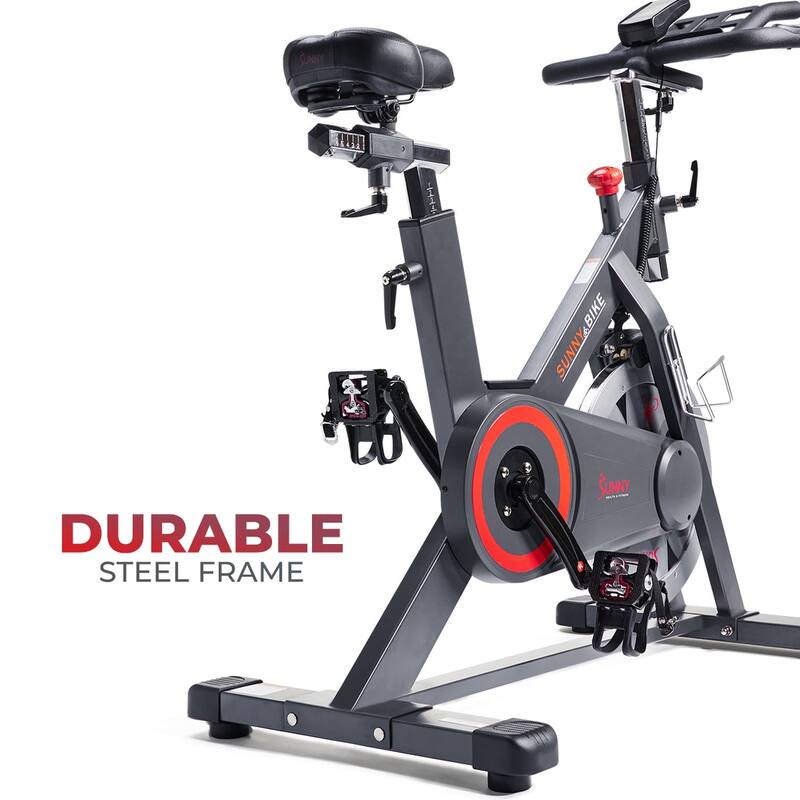 Sunny Health Fitness Premium Indoor Cycle Bike w/ SunnyFit® App - On ...