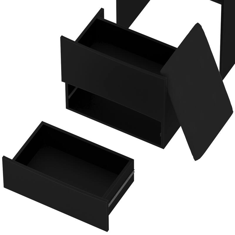 Dressing Table with Flip Top LED Illuminated Mirror Bed Bath & Beyond 40147523