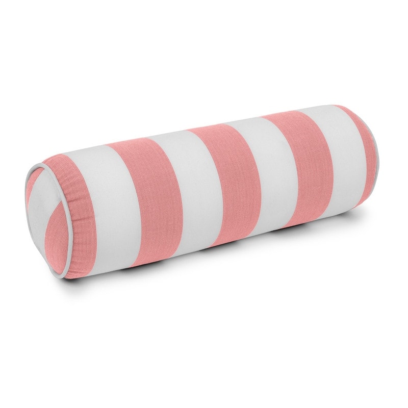 Sherry Kline Indoor/Outdoor Cabana Stripe Set of 2 Neckroll Bolster - N/A