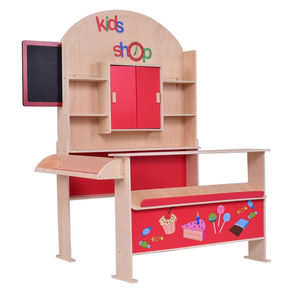 kids wooden market
