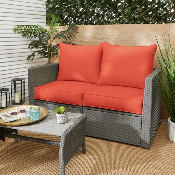 Deep seat loveseat cushions 2025