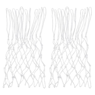 2Pcs 18.5" Basketball Net Replacement, Polyester Basketball Hoop Net