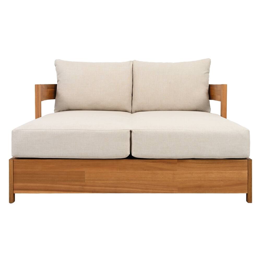 SAFAVIEH Outdoor Living Kento Daybed - 52"W x 63"D x 23"H