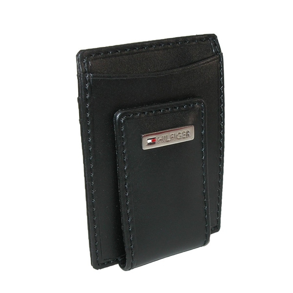 Shop Tommy Hilfiger Men&#39;s Leather Fordham Card Case Wallet with Money Clip - one size - Free ...