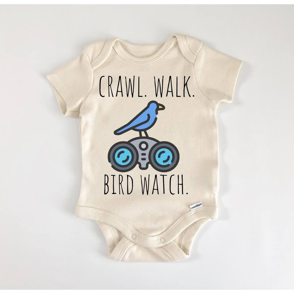 Bird Watching - Baby Boy Girl Clothes Infant Bodysuit Funny Cute