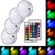 preview thumbnail 1 of 5, LED Underwater Lights with Remote, Battery Operated, Multi-Color, Pack of 4
