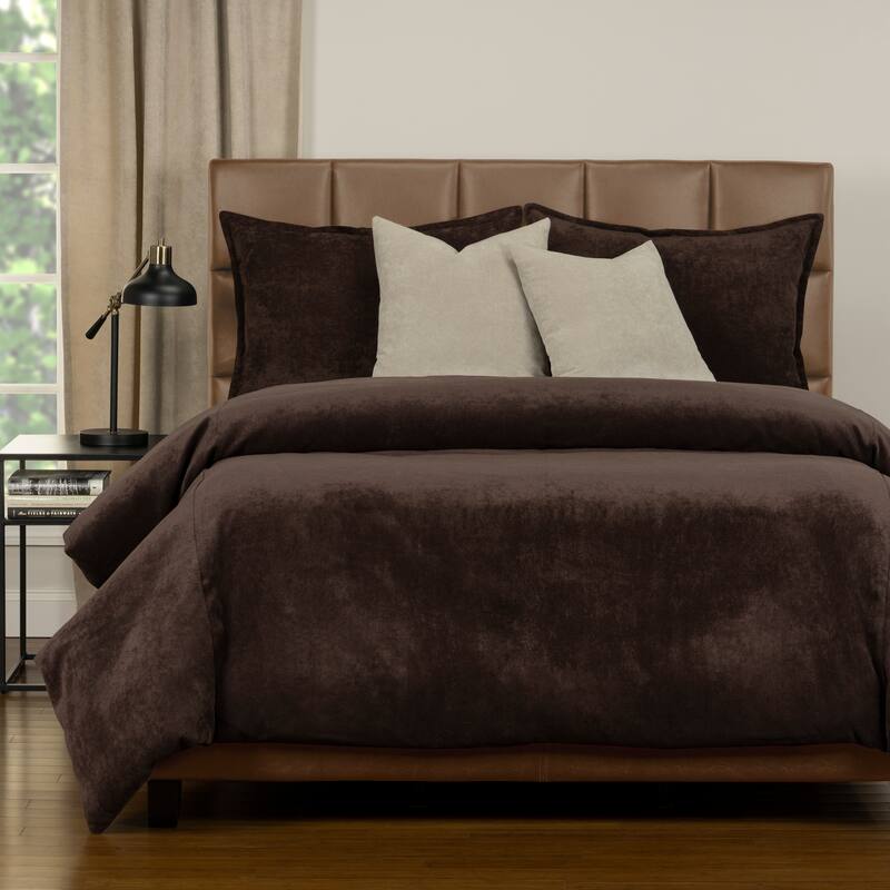 Mixology Padma 6 Piece Duvet Cover and Insert Set - Coffee Bean - King