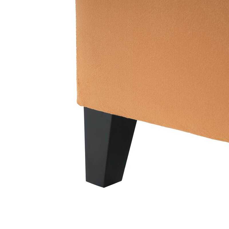 Ottomans, Featuring deep button tufting and beautifully rolled arms