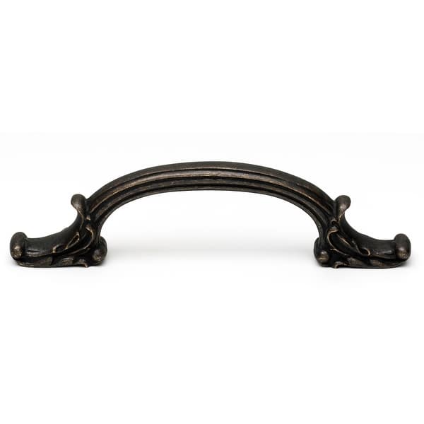 Alno A3650 Ornate Antique 4 3 4 Center To Center Handle Cabinet Pull Overstock 13192269