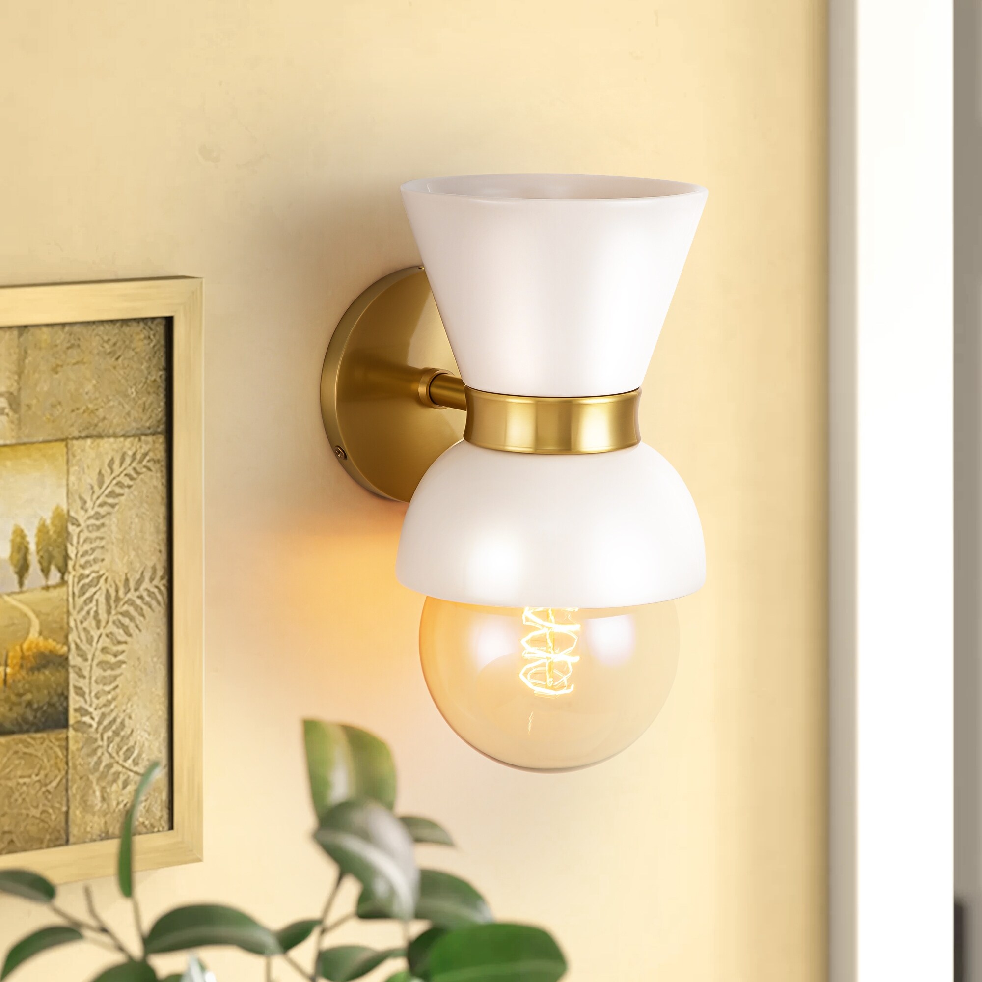 Single globe vanity light on sale