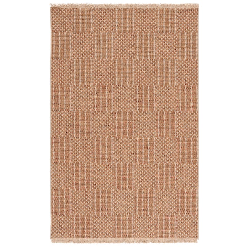 SAFAVIEH Wicker Delia Casual Rug - 5'3" x 7'6" - Natural/Brown