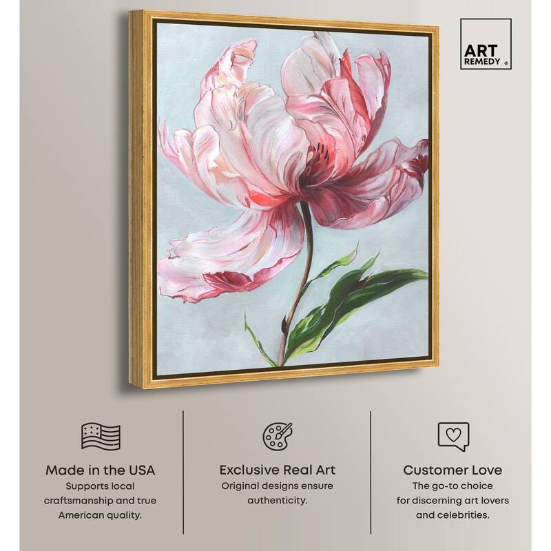 Magical Flower II Canvas by Art Remedy