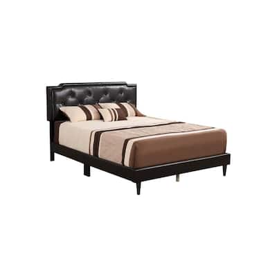 Cappuccino Full Bed with Rich Finish, Spacious Frame and Sturdy Build for Comfortable Bedrooms or Guest Accommodations