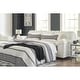 preview thumbnail 6 of 19, Donlen Queen Sofa Sleeper White