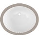 preview thumbnail 1 of 4, PROFLO PF1512U Comstock 17" Oval Vitreous China Undermount Bathroom White