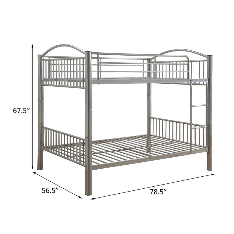 Booker Full over Full Bunk Bed with Ladder