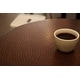 preview thumbnail 2 of 2, 24-in Round Hammered Copper Table Top in Oil Rubbed Bronze (TTR24DB)