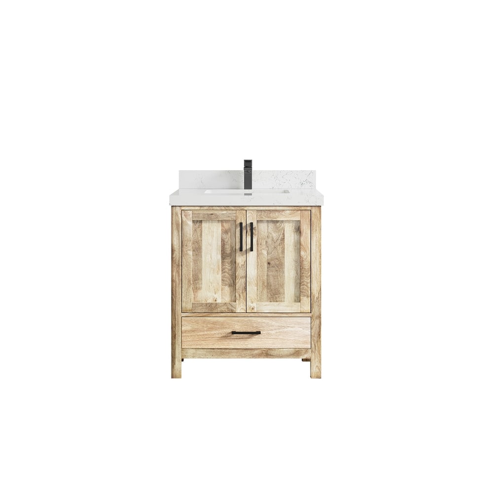 Willow Collections 30 in. W x 22 in. D Malibu Mango Single Sink Bathroom Vanity with Countertop