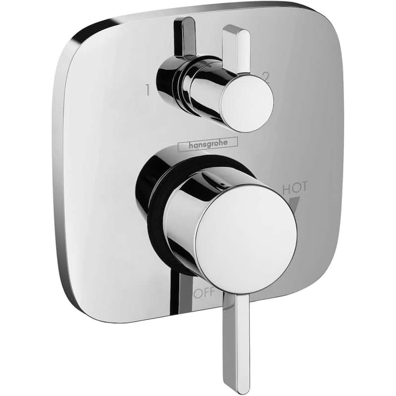 Hansgrohe 15864 Ecostat Soft Cube Pressure Balanced Valve Trim Only - Chrome