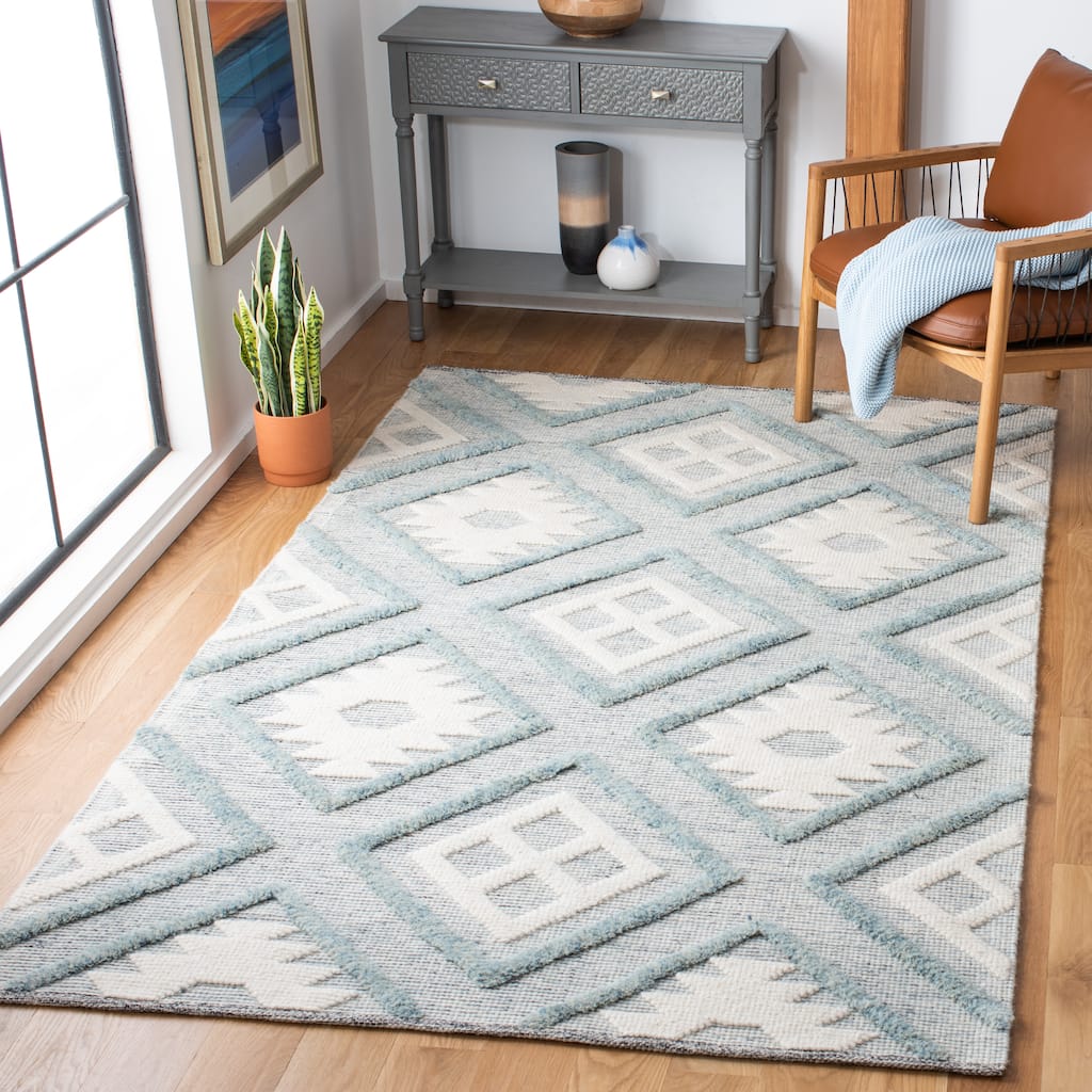 SAFAVIEH Handmade Vermont Darcie Boho Wool Rug