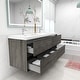 preview thumbnail 39 of 39, Selina 60" Wall Mounted Vanity with Double Sink