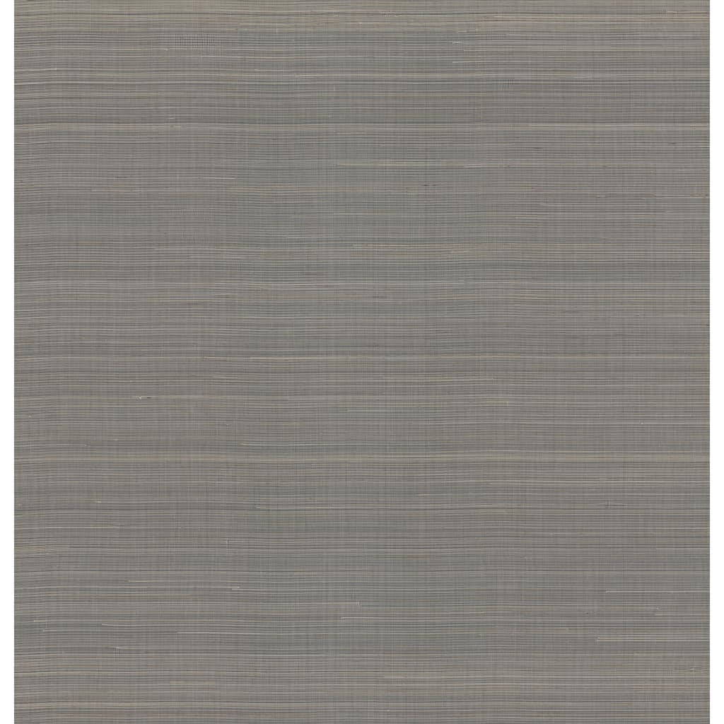 York Wallcoverings Abaca Weave Black Wallpaper