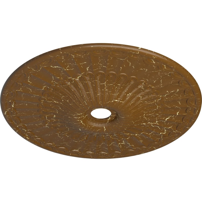 36 5/8"OD x 3 5/8"ID x 2 3/8"P Galveston Ceiling Medallion