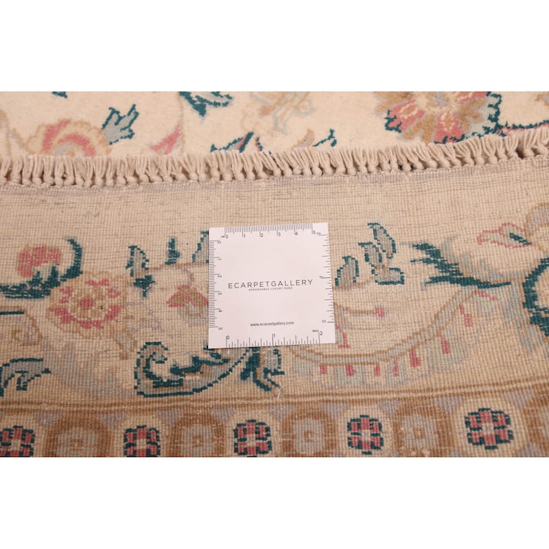 ECARPETGALLERY Hand-knotted Pako Persian 18 Of 20 Ivory Wool Rug - 6'1 x 9'4