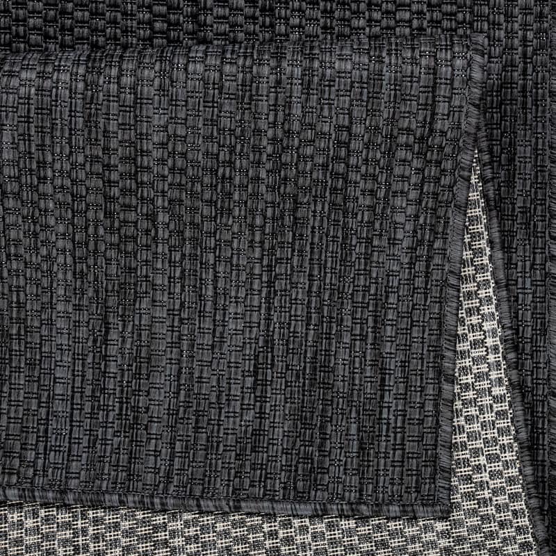Variegated Waterproof Outdoor Rug for Patio
