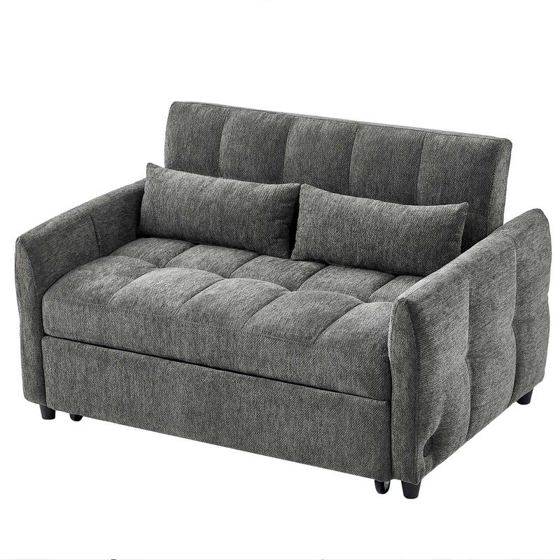 Pull-out Tufted Sofa Bed