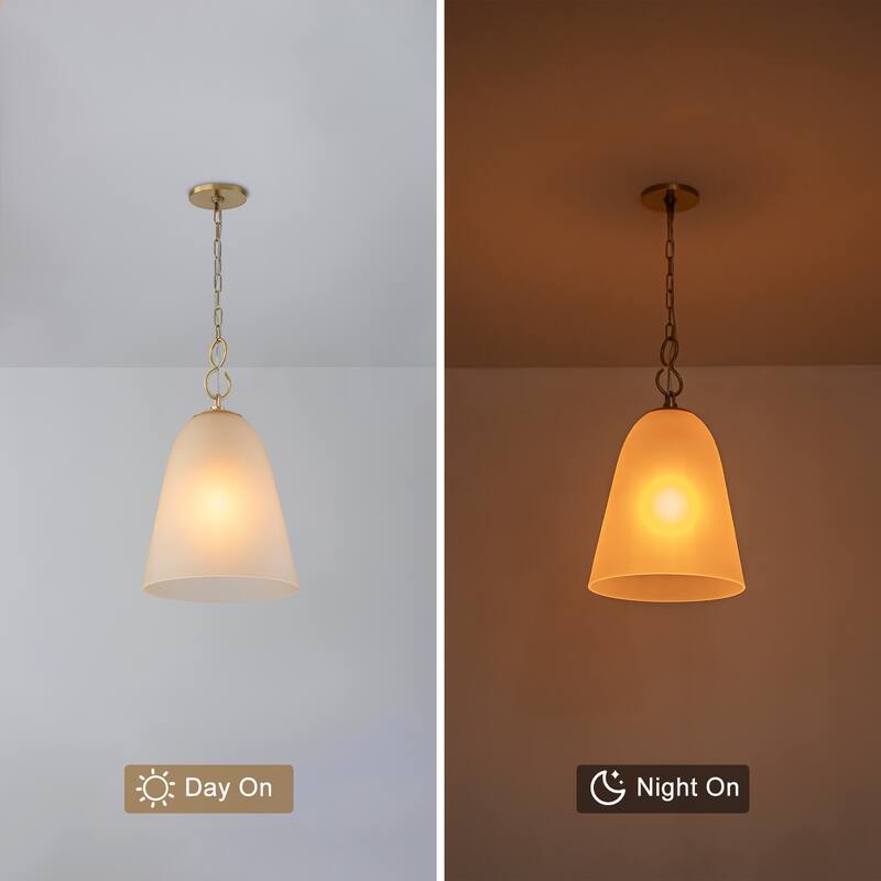 Modern Champagne Bell Pendant Light Lighting for Kitchen Island