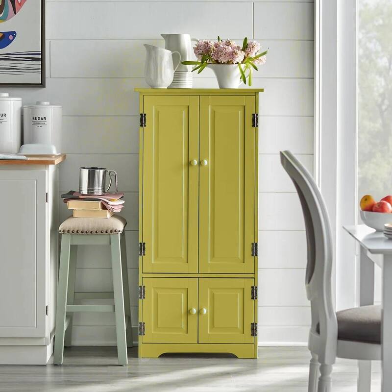 Simple Living Aston Tall Cabinet - Honey