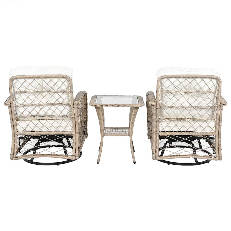 3-piece Outdoor Chair&Table Set