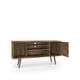 preview thumbnail 3 of 14, Liberty Mid-century Modern 5-shelf TV Stand
