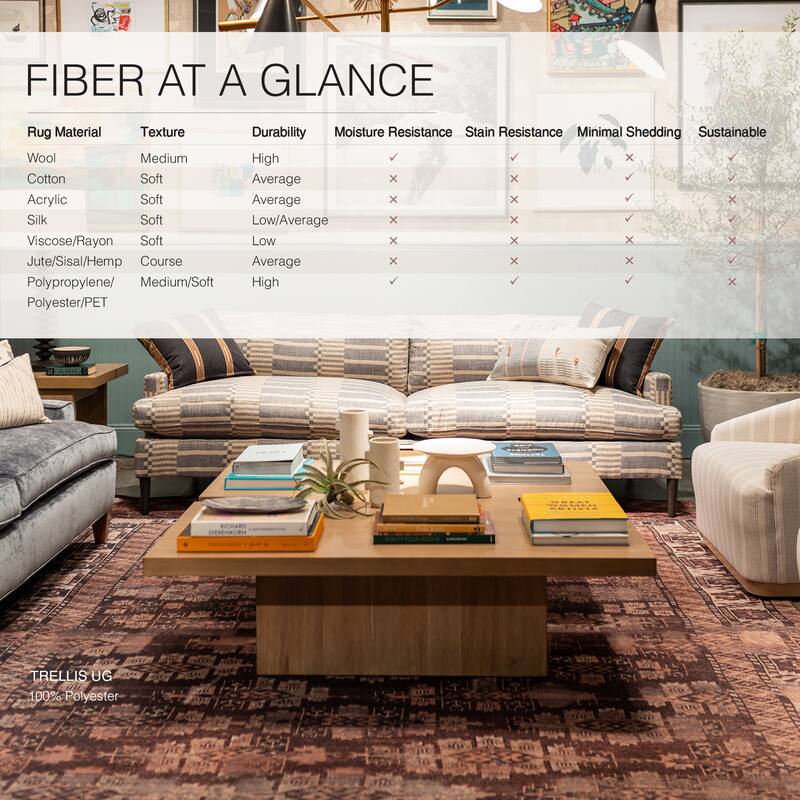 Minerva Machine Washable Tribal Area Rug