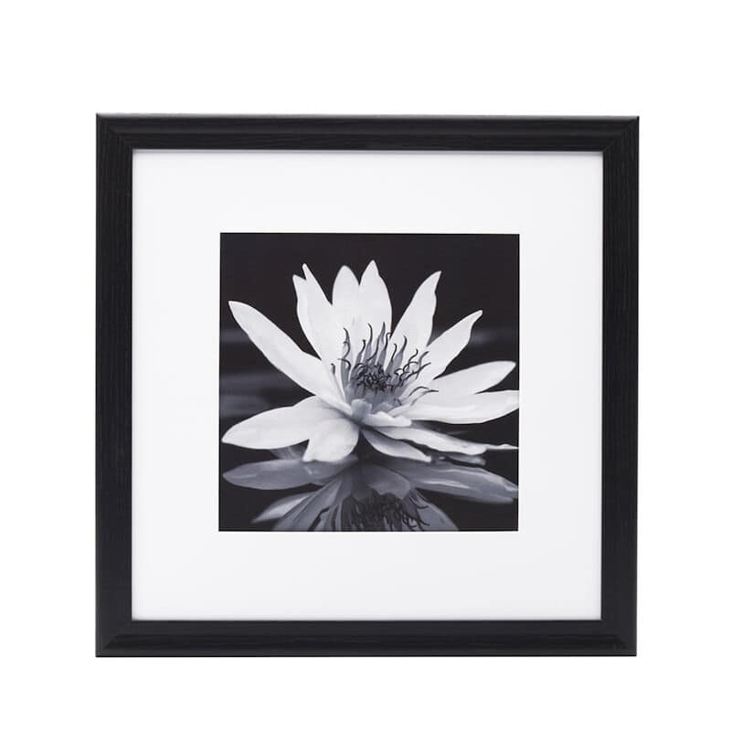 Melannco Set of 9 Matted Black Frames , Holds 8x8 Inch Photos