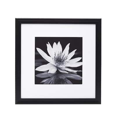Melannco Set of 9 Matted Black Frames , Holds 8x8 Inch Photos