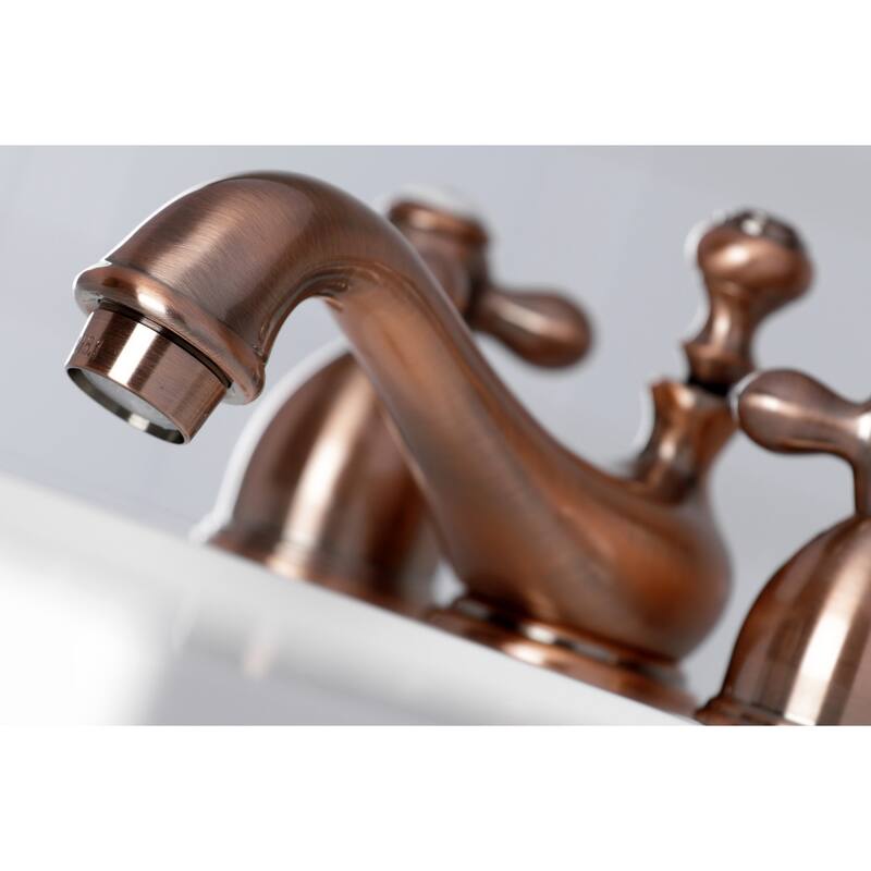 Kingston Brass Restoration Mini-Widespread Bathroom Faucet