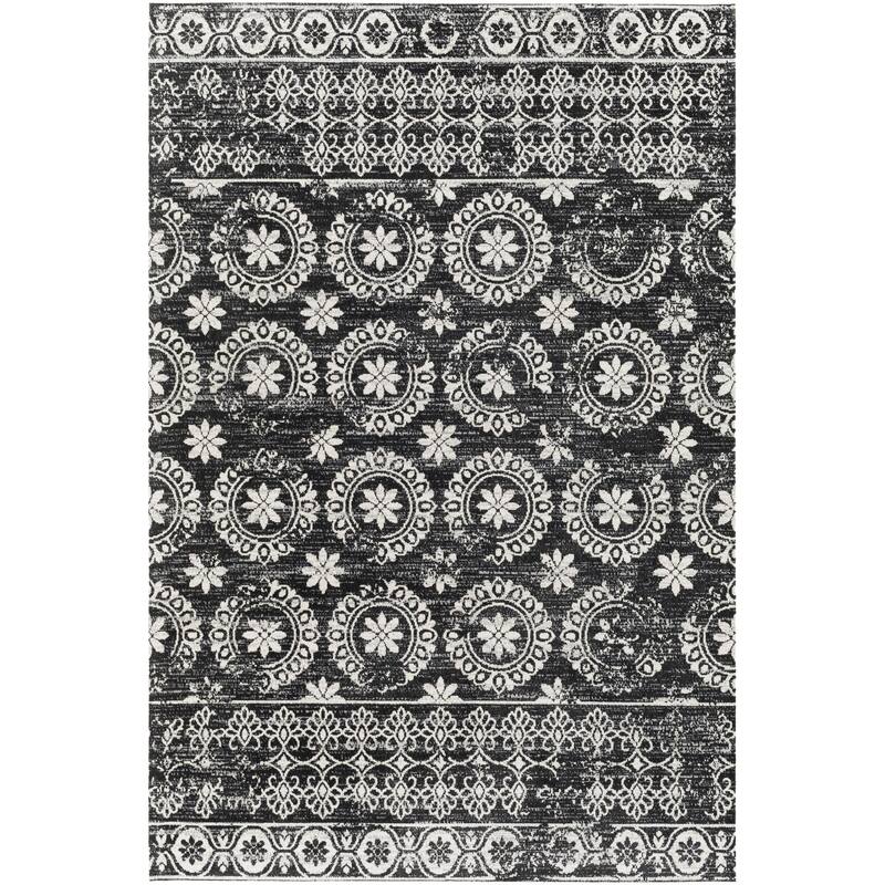 Livabliss Lavadora Updated Traditional Floral & Botanical Washable Area Rug